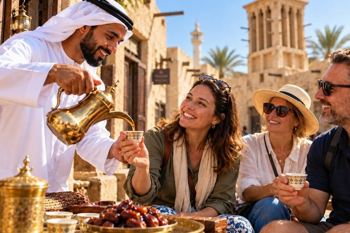 Authentic Old Dubai, Souks, Tastings & local boat Guided Tour - Photo 1 of 23